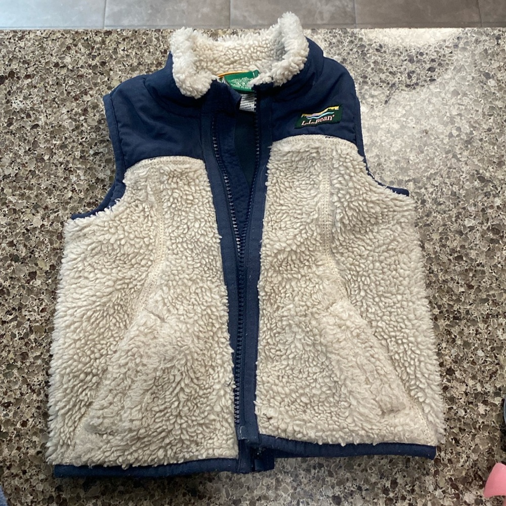 LL Bean toddler vest